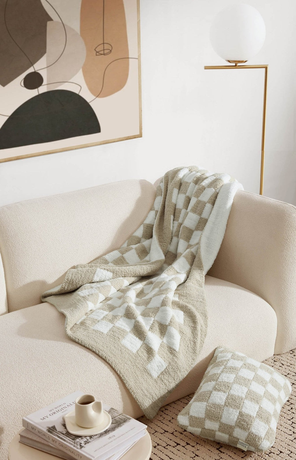 Checkerboard Throw - Che Cose Belle