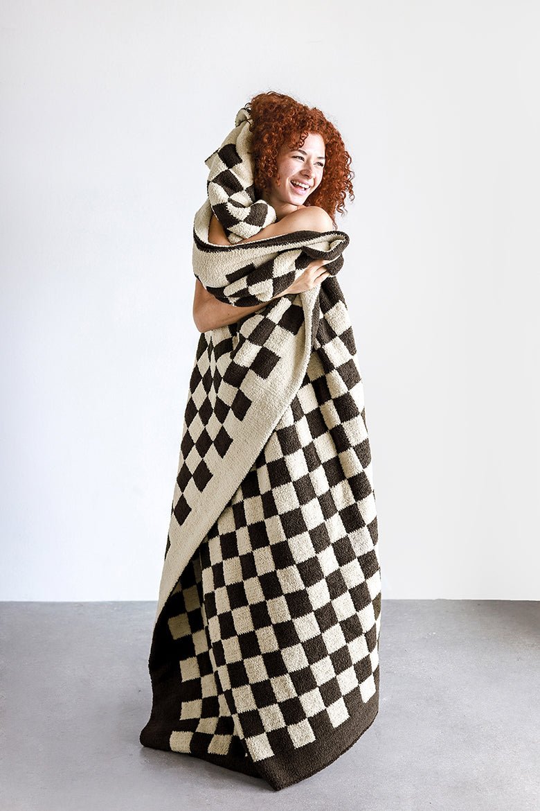 Checkerboard Throw - Che Cose Belle