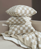 Checkerboard Throw Pillow - Che Cose Belle
