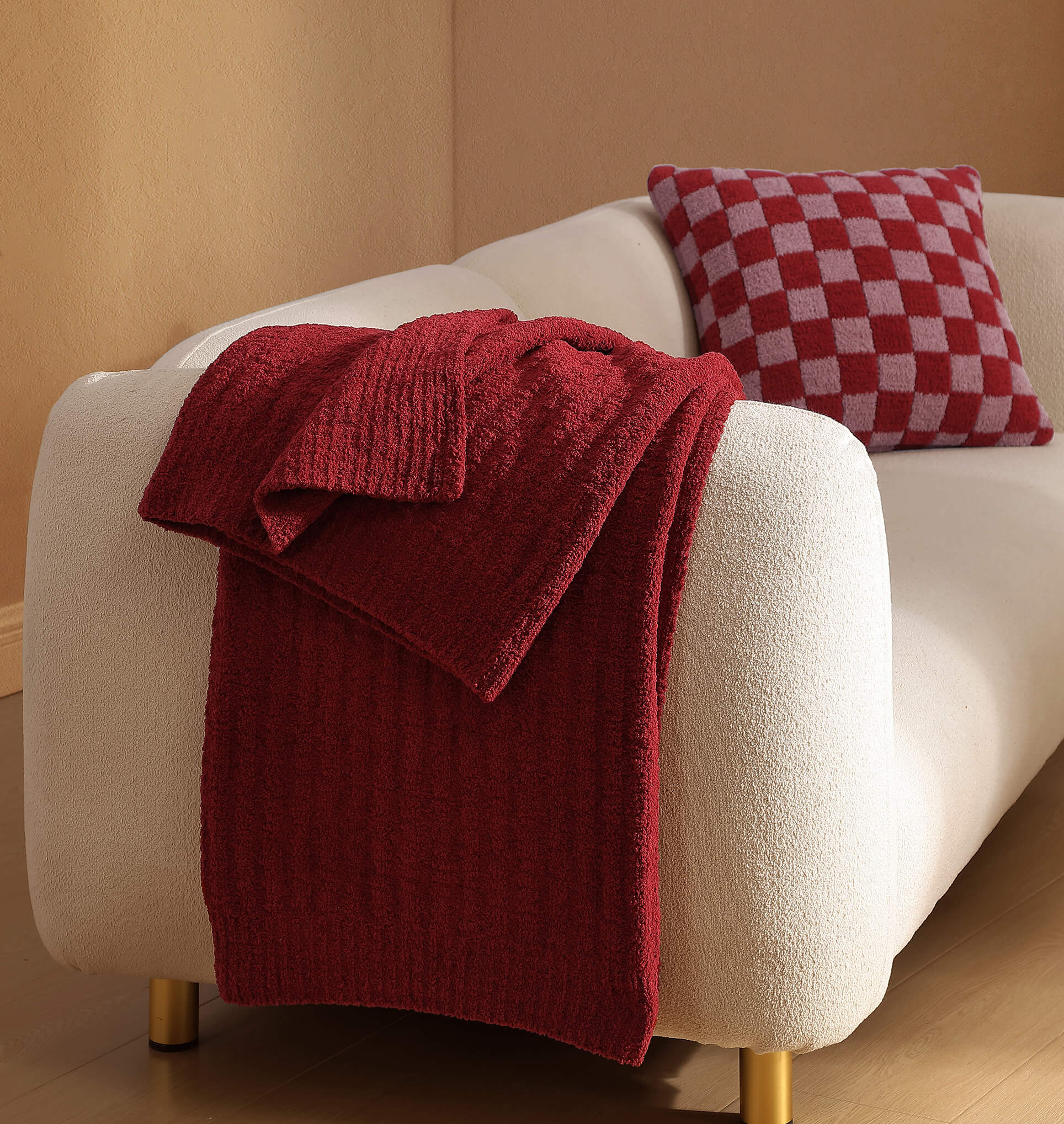 Checkerboard Throw Pillow - Che Cose Belle