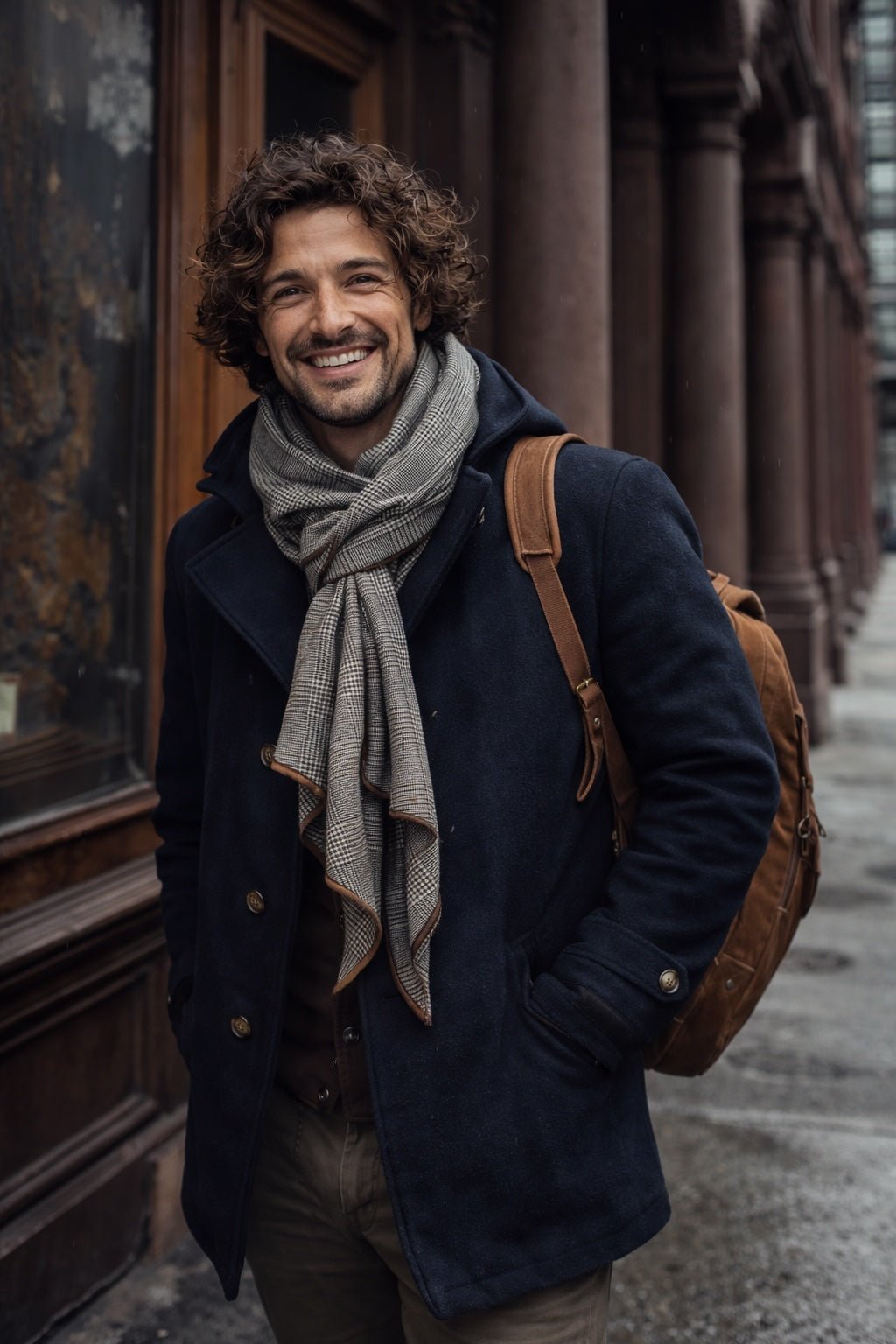 Checkmate Houndstooth Scarf - Che Cose Belle