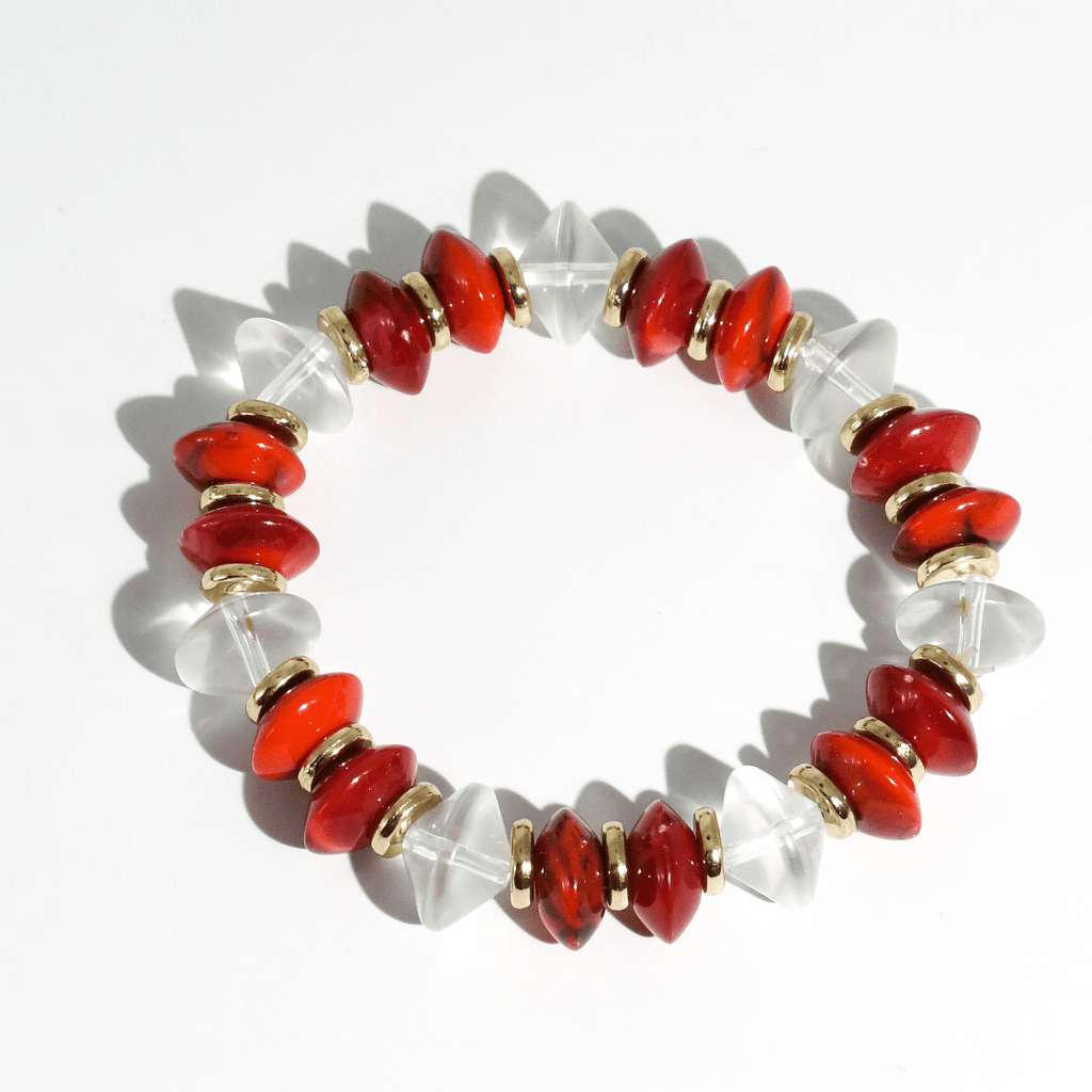 Cherry Pop Beaded Bracelet - Che Cose Belle