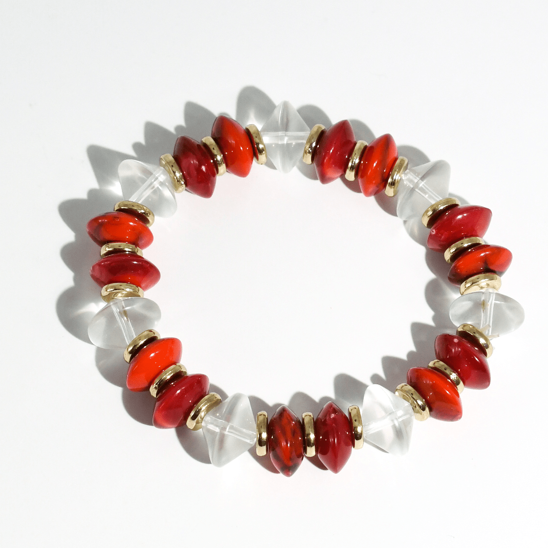 Cherry Pop Beaded Bracelet - Che Cose Belle