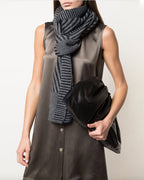 Chevron Scarf in Baby Alpaca - Che Cose Belle