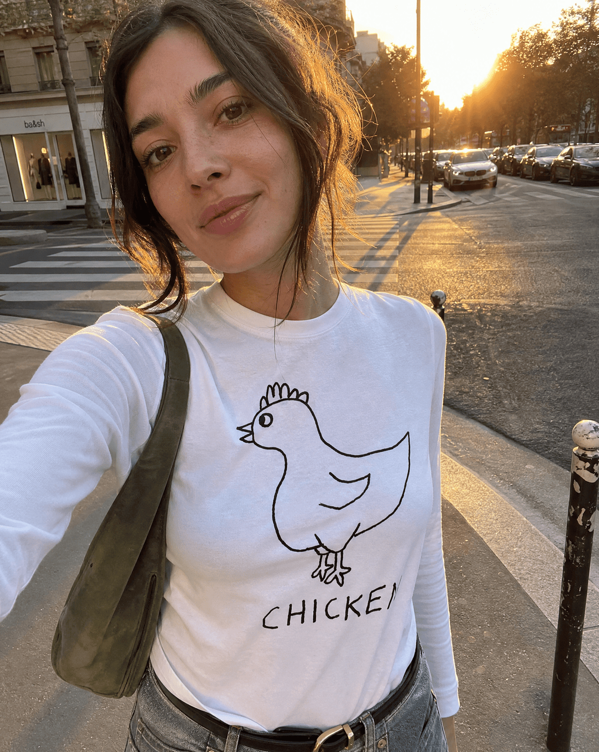Chicken - Long Sleeve Tee - Che Cose Belle