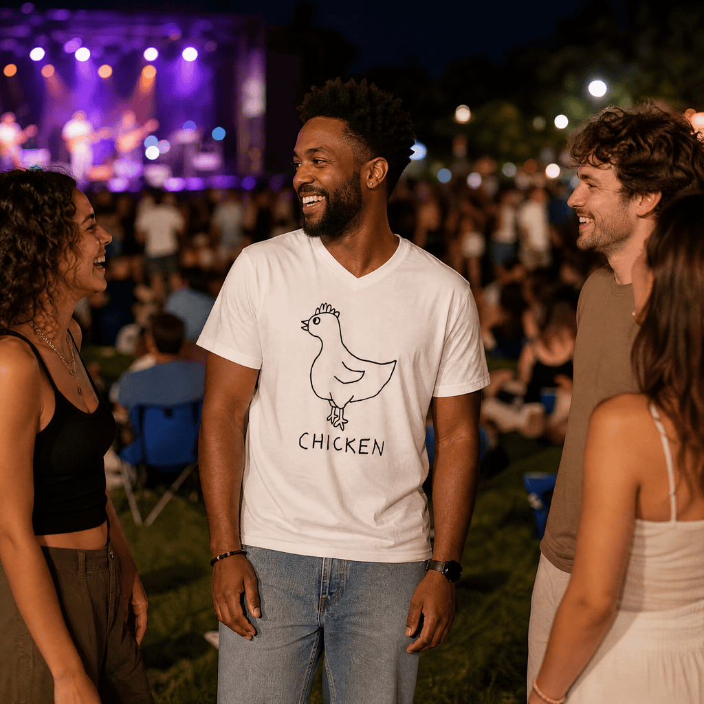 Chicken - V-neck Tee - Che Cose Belle