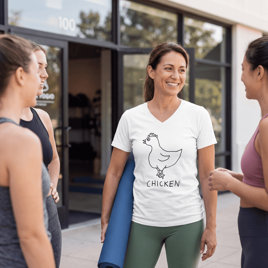 Chicken - V-neck Tee - Che Cose Belle
