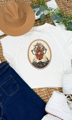 Chicken with Rhinestone Specs Graphic Edgy Shirt - Che Cose Belle