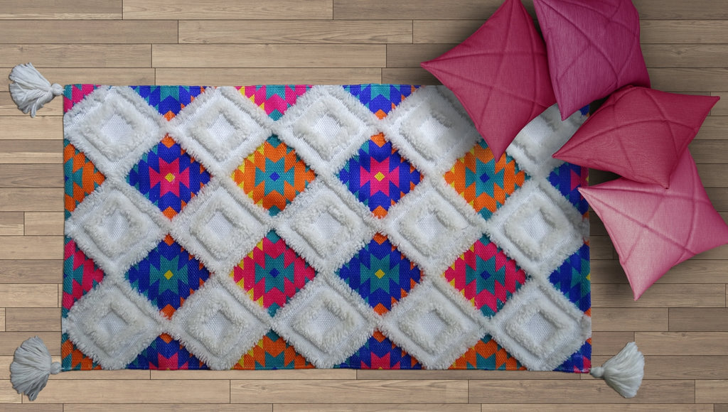 Chicos Home Accent Rug Woven in Multi Color - Che Cose Belle