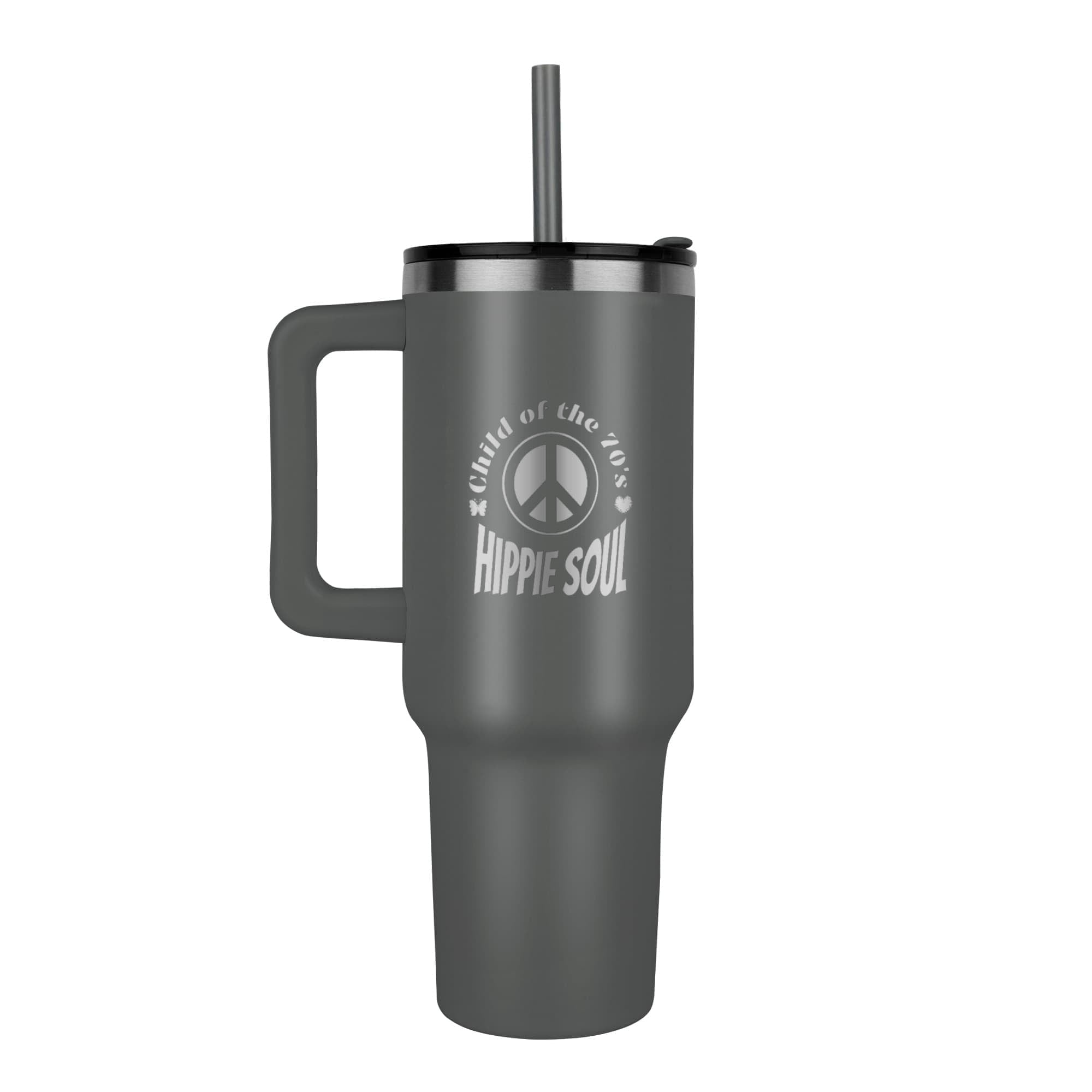 Child of the 70's Hippie Soul Pinnacle 40oz Engraved Tumbler - Che Cose Belle