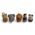 Children's Hanging Decoration Set - Safari Animals (Set of 5) - Che Cose Belle