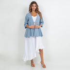 Chinatown Elbow Length Cotton Gauze Jacket - Che Cose Belle