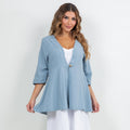 Chinatown Elbow Length Cotton Gauze Jacket - Che Cose Belle