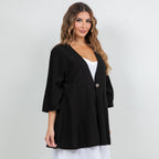 Chinatown Elbow Length Cotton Gauze Jacket - Che Cose Belle