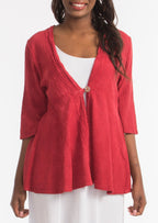 Chinatown Elbow Length Cotton Gauze Jacket - Che Cose Belle