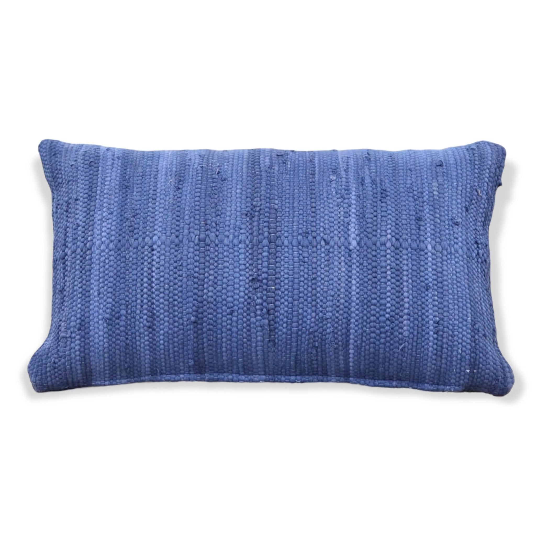 Chindi Lumbar Pillow - Marine - Che Cose Belle