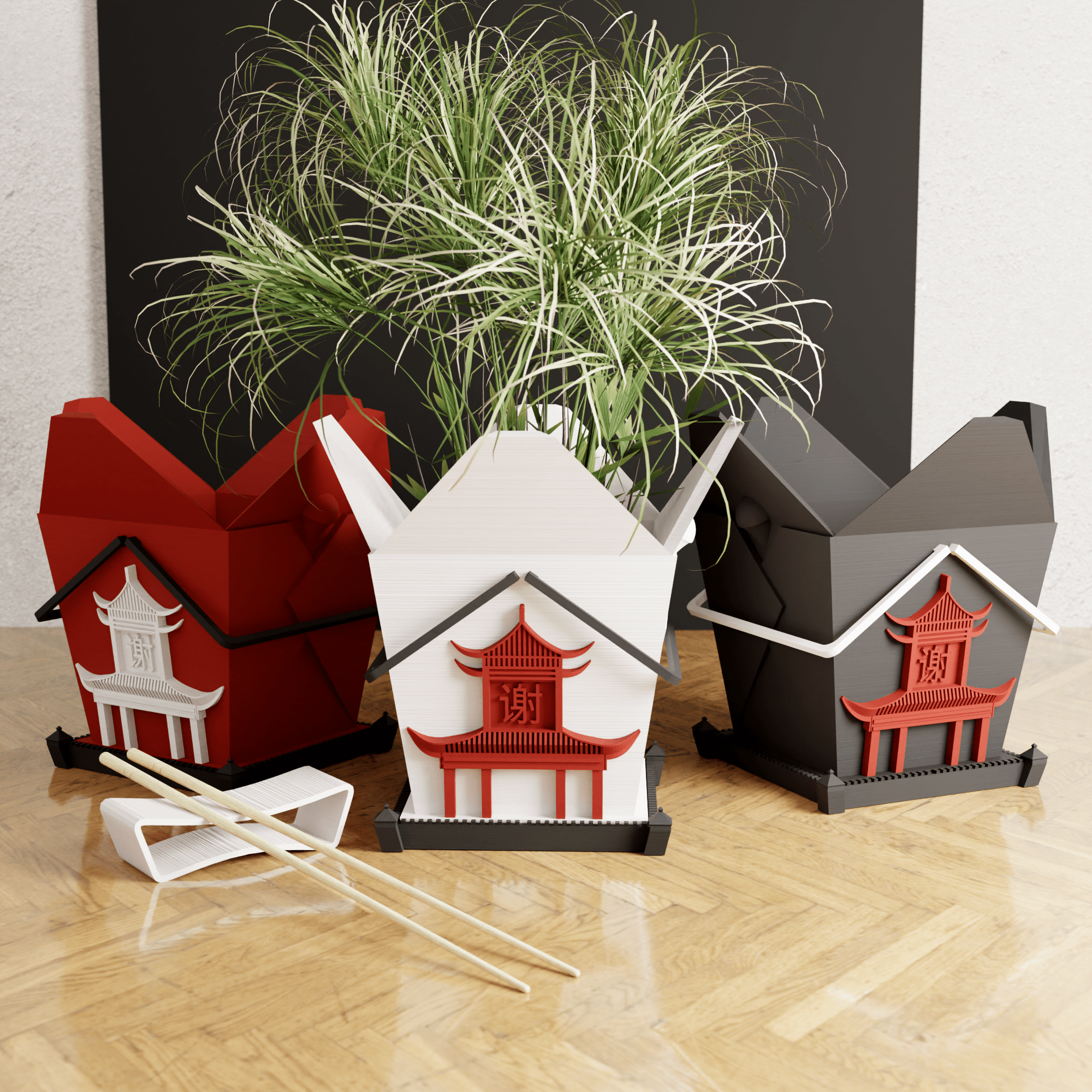 Chinese Takeout Planter - Che Cose Belle