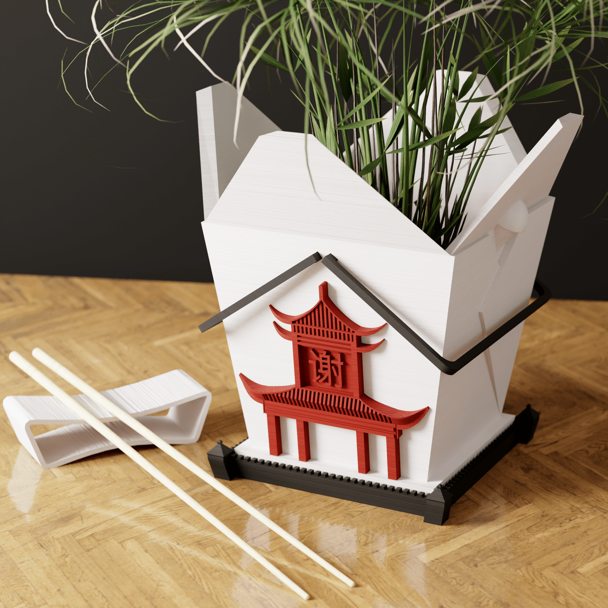 Chinese Takeout Planter - Che Cose Belle