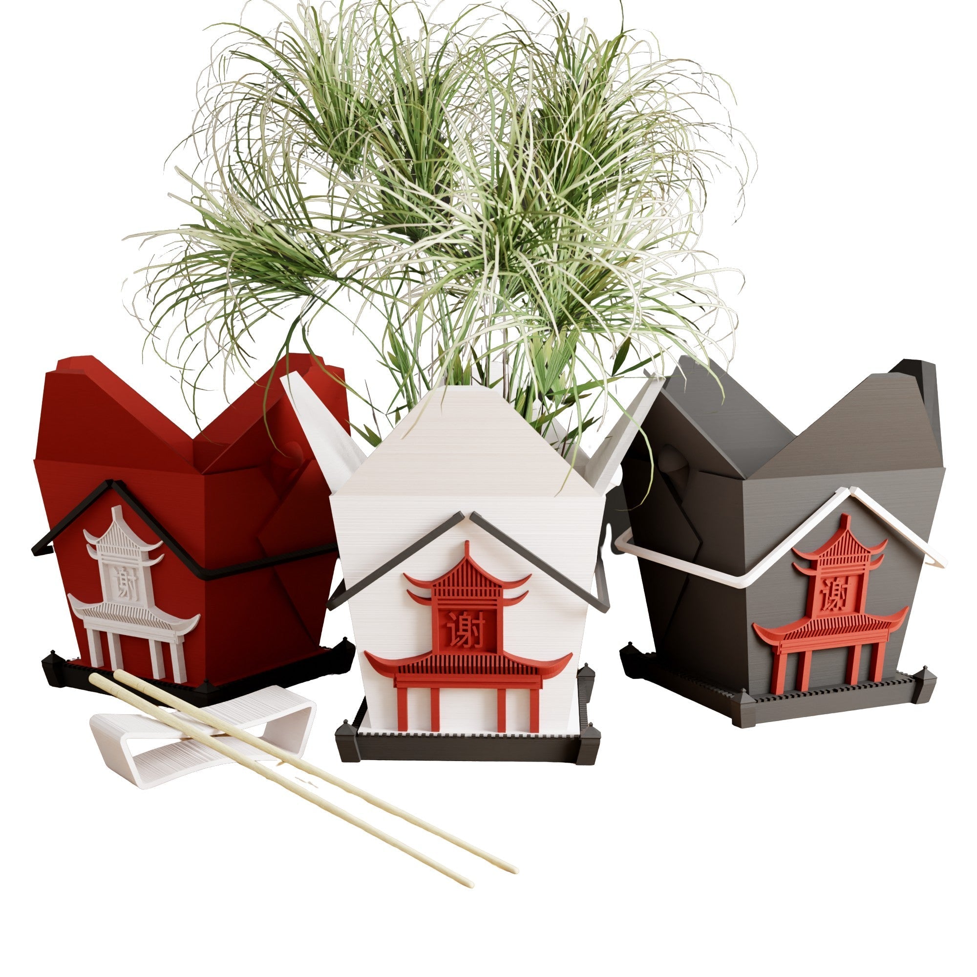 Chinese Takeout Planter - Che Cose Belle