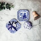 Chinoiserie Soap And Trinket Dish Set - Decorative Ceramic Soap Tray Gift