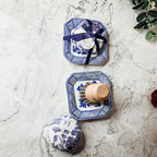 Chinoiserie Soap And Trinket Dish Set - Decorative Ceramic Soap Tray Gift
