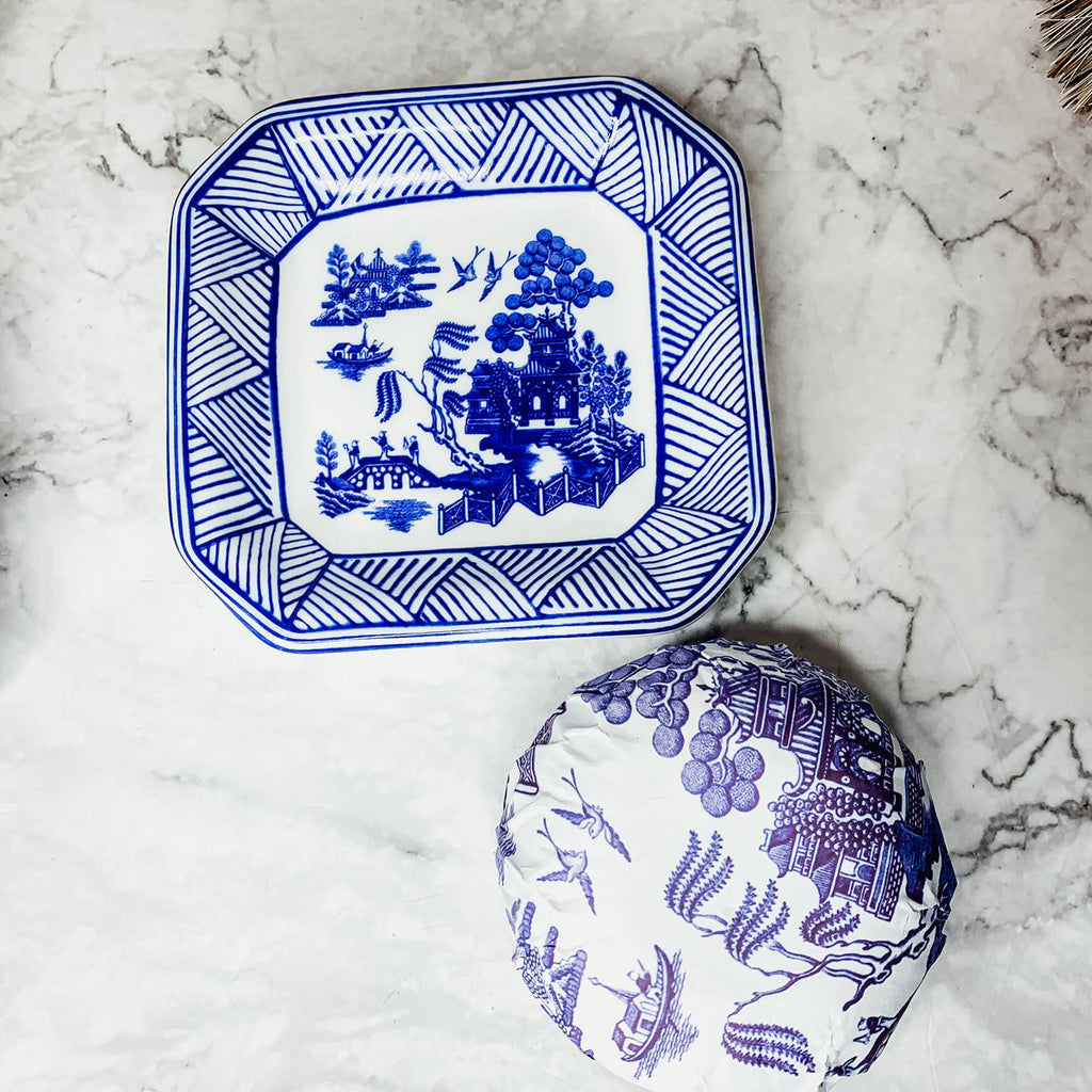 Chinoiserie Soap And Trinket Dish Set - Decorative Ceramic Soap Tray Gift