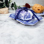 Chinoiserie Soap And Trinket Dish Set - Decorative Ceramic Soap Tray Gift