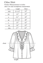 Chloe Shirt in Black Solid - Che Cose Belle