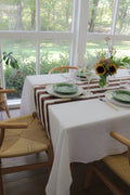 Chocolate Stripe Table Runner - Che Cose Belle