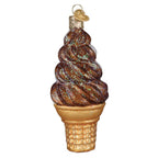 Chocolate Swirl Soft Serve Ornament - Che Cose Belle