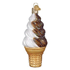 Chocolate Swirl Soft Serve Ornament - Che Cose Belle