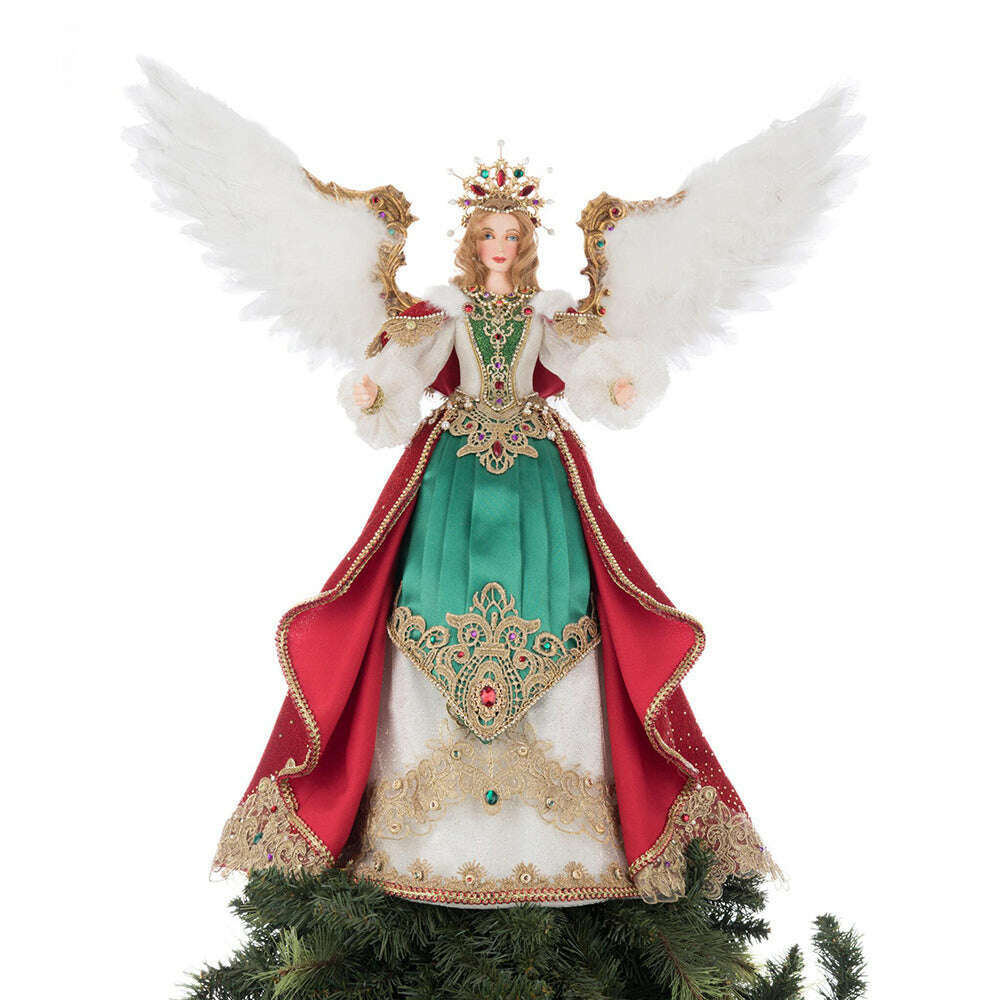 Christmas Ball Angelina Tree Topper by Katherine's Collection - Che Cose Belle