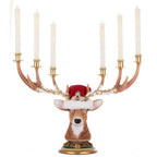 Christmas Ball Deer Head Candelabra by Katherine's Collection - Che Cose Belle