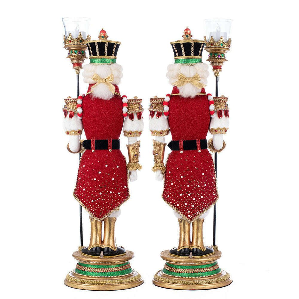 Christmas Ball Nutcracker Votive Assortment of 2 by Katherine's Collection - Che Cose Belle