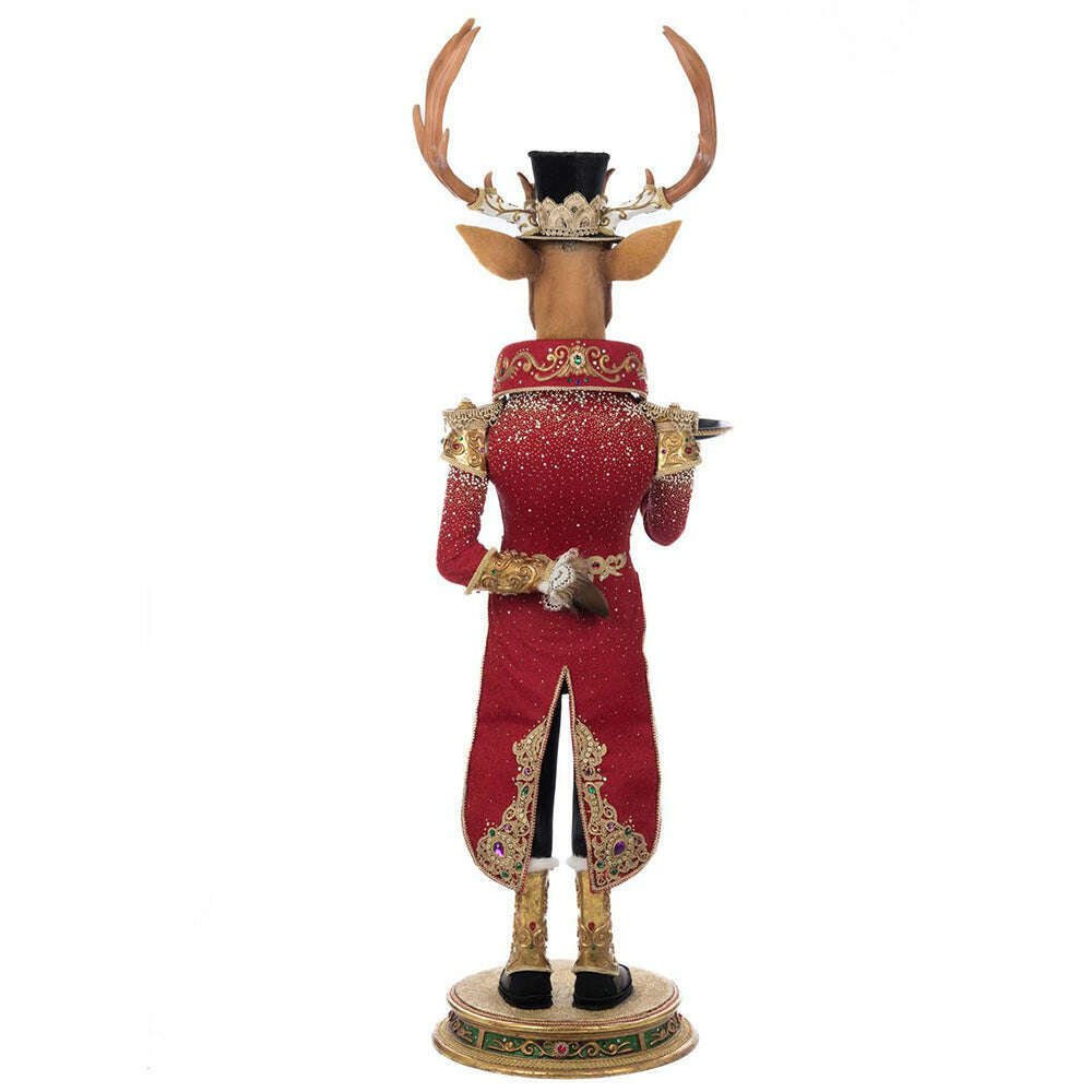 Christmas Ball Reindeer Butler 48-Inch by Katherine's Collection - Che Cose Belle
