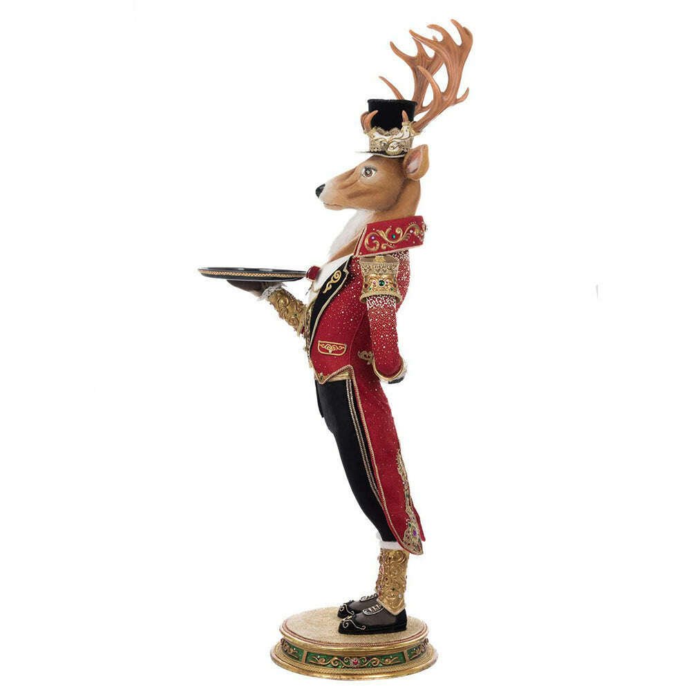Christmas Ball Reindeer Butler 48-Inch by Katherine's Collection - Che Cose Belle