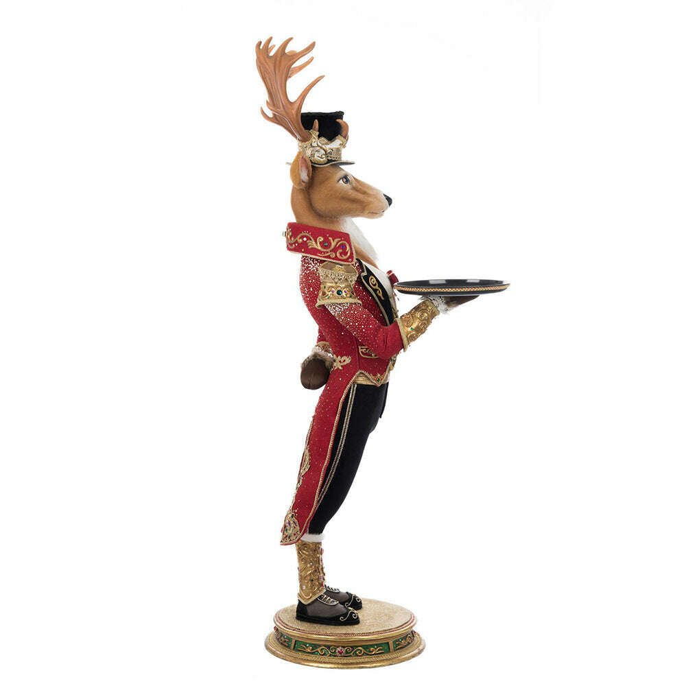 Christmas Ball Reindeer Butler 48-Inch by Katherine's Collection - Che Cose Belle