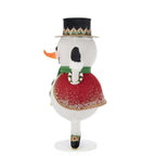 Christmas Ball Snowman Candy Container by Katherine's Collection - Che Cose Belle