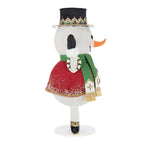 Christmas Ball Snowman Candy Container by Katherine's Collection