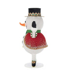Christmas Ball Snowman Candy Container by Katherine's Collection