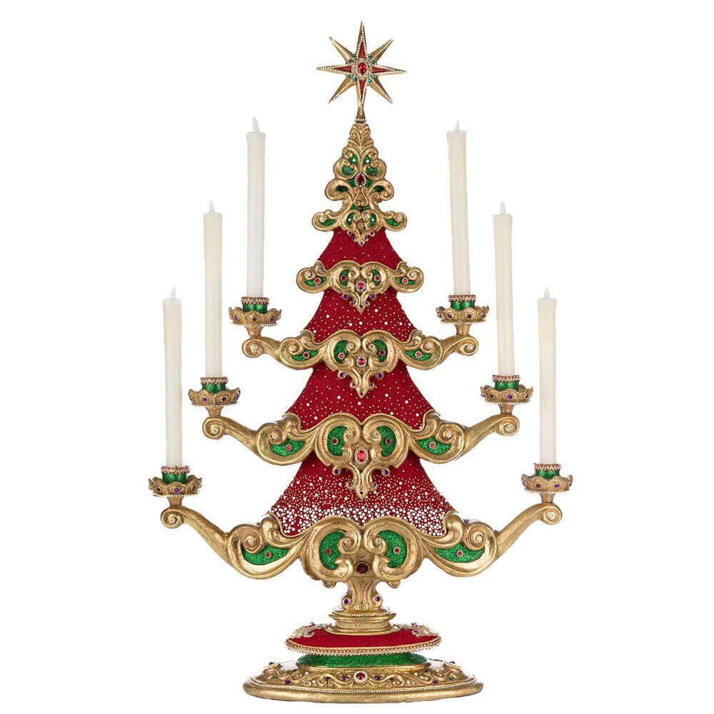 Christmas Ball Tree with Candles by Katherine's Collection - Che Cose Belle