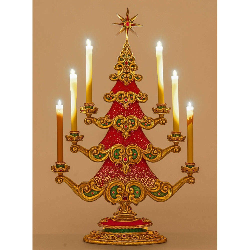 Christmas Ball Tree with Candles by Katherine's Collection - Che Cose Belle