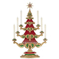 Christmas Ball Tree with Candles by Katherine's Collection