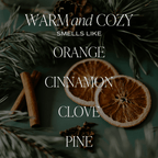 Christmas Candle Gift Box Set (Christmas, Warm and Cozy, Fraser Fir) - Che Cose Belle