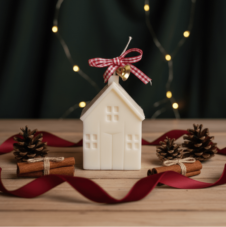 Christmas Candle | Handmade Candle | Cottage Candle - Che Cose Belle