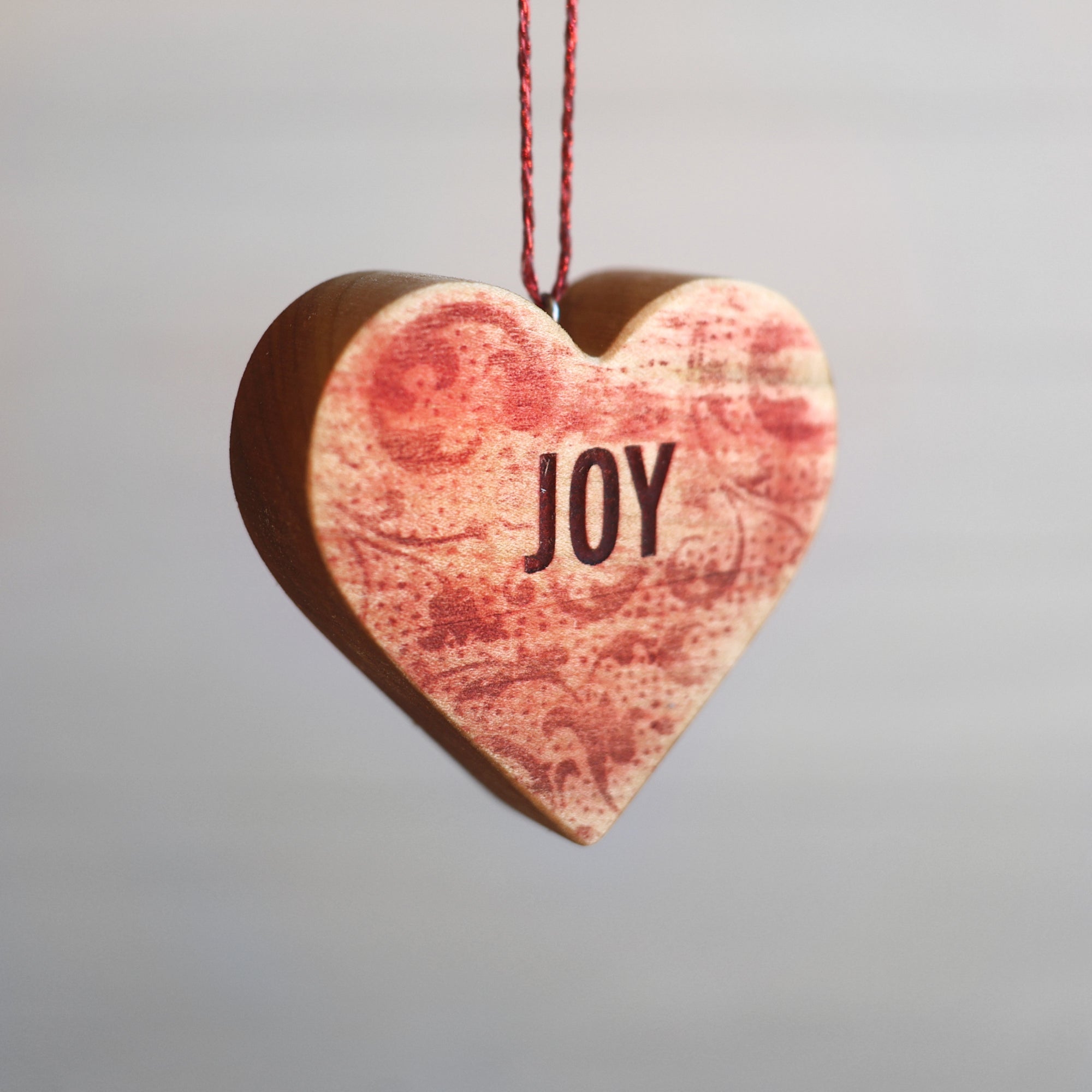 Christmas Carol Heart Ornaments - Che Cose Belle