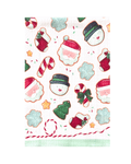 Christmas Cookies Double-Sided Tea Towel - Che Cose Belle