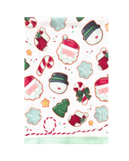Christmas Cookies Double-Sided Tea Towel - Che Cose Belle