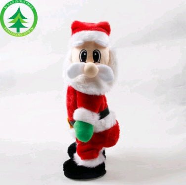Christmas Decorations Electric Santa Toys Creative Twist Music Santa Claus Dolls - Che Cose Belle