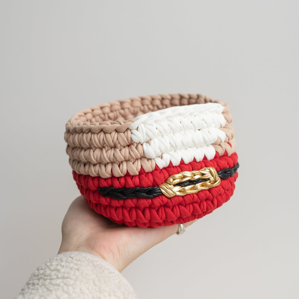 Christmas Deer and Santa Baskets - Che Cose Belle